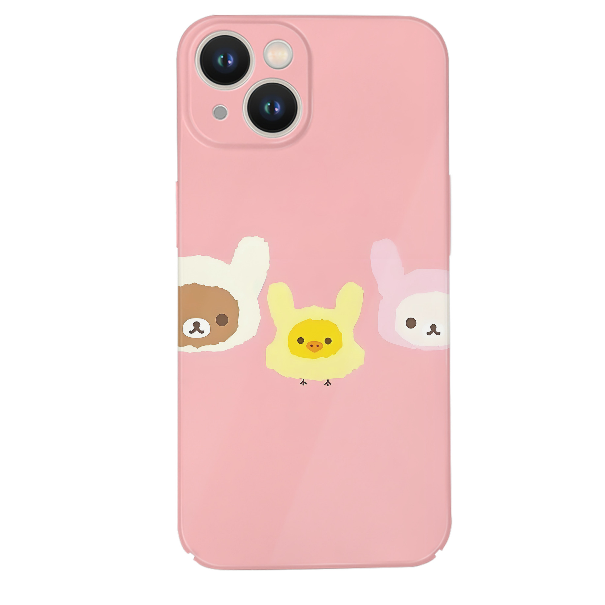 （画像用） リラックマ リラックマ キイロイトリ Rilakkuma Korilakkuma Kiiroitori 【iPhone 14シリーズ対応】ハードケース